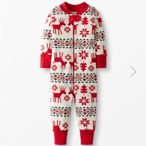 Dear deer baby zip sleeper Hanna Andersson